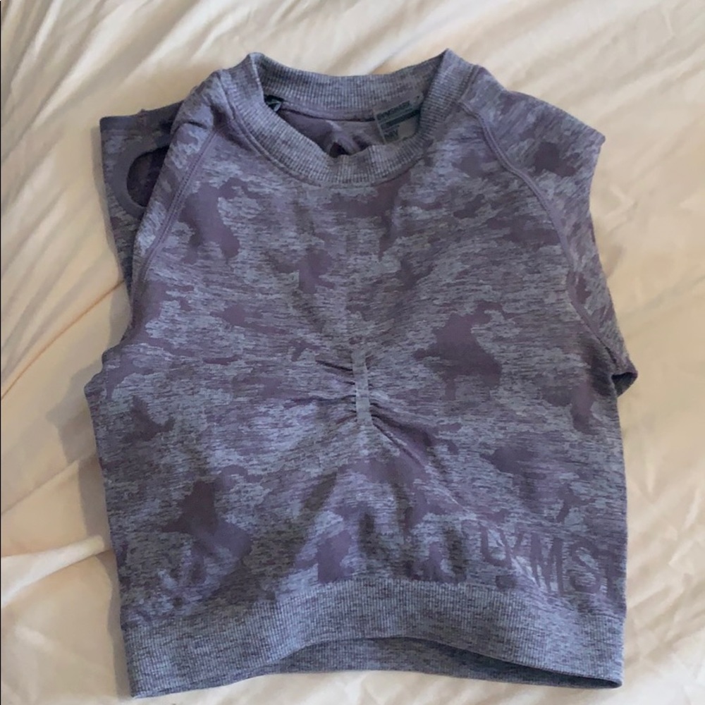 Gymshark camo long sleeve